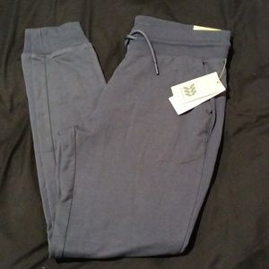 ALL IN MOTION WOMENS SIZE SMALL BLUE JOGGERS WITH POCKETS  WAIST 15"